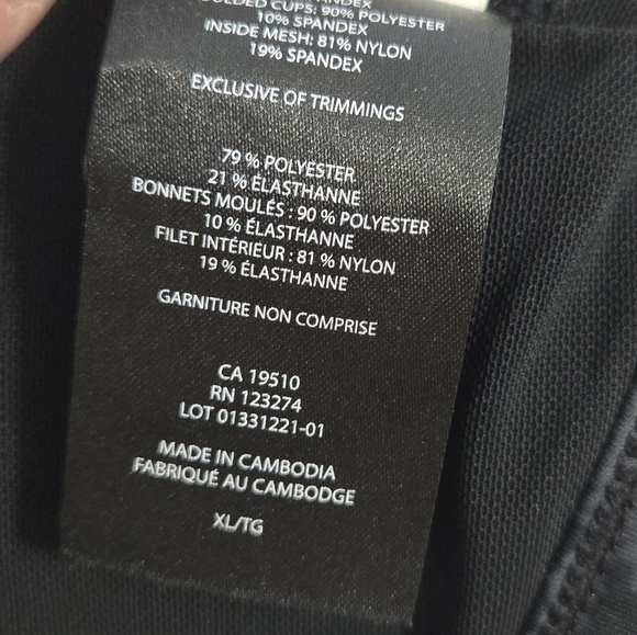 Lole Sports Bra Size XL Running Training - Picture 3 of 7